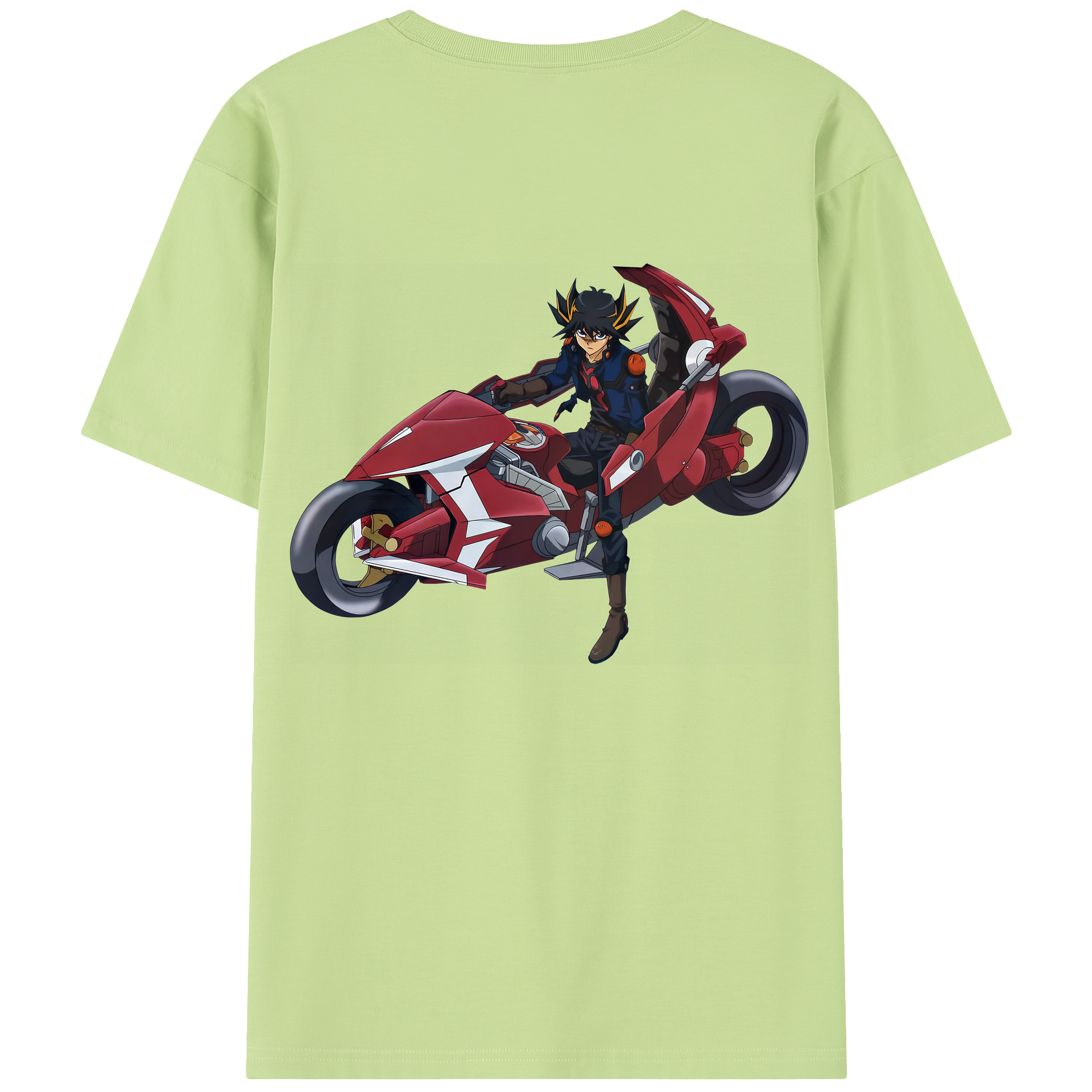 （画像用） 遊☆戯☆王 Yu-Gi-Oh! 綿100％半袖Tシャツ（背面プリント）